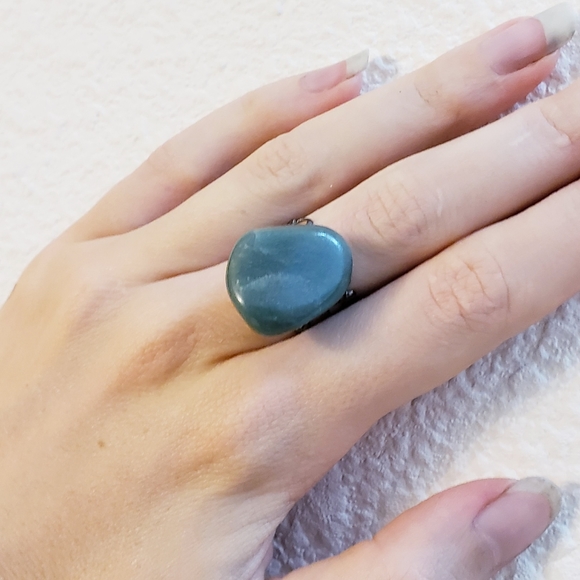 Wrapped stone rings - Picture 3 of 8